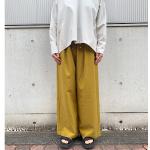【MICA&DEAL】　gather wide パンツ